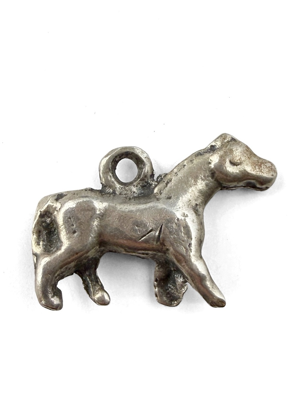 Vintage Horse Sterling Silver Charm